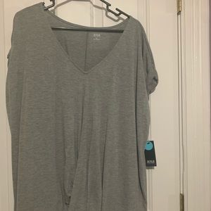 a.n.a gray top